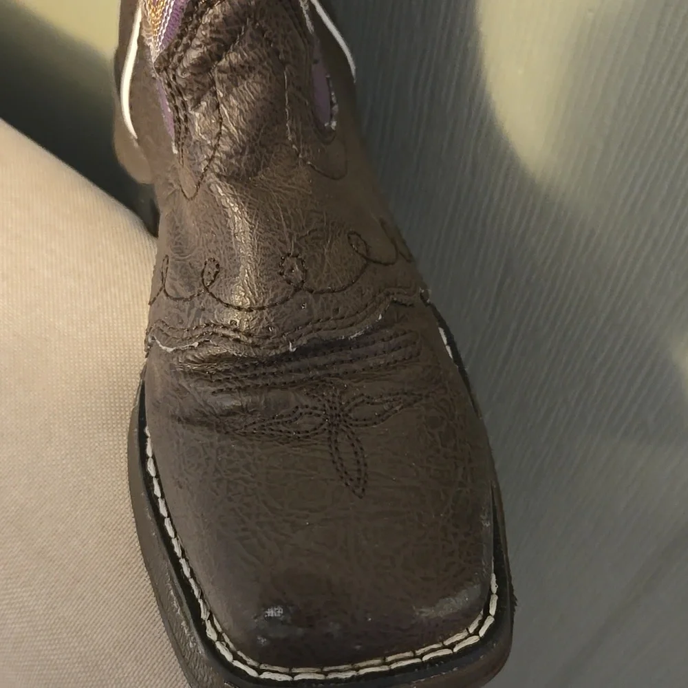 Durango Brown And Purple Slip On 8